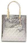 Bolsa MK Mirror Metallic North South Tote