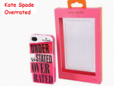 Kate Spade Overrated case